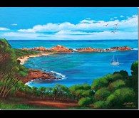 “Canal Rocks Panorama” Yallingup
